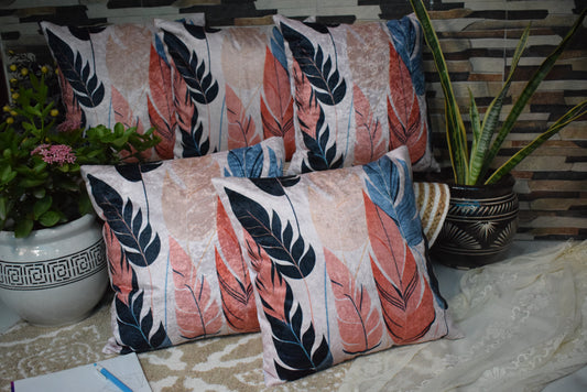 Lai Decore Velvet Cushion Cover Velvet Cushion Cover 16 Inch X 16 Inch, Colour Multiple, 1 Piece (Copy)